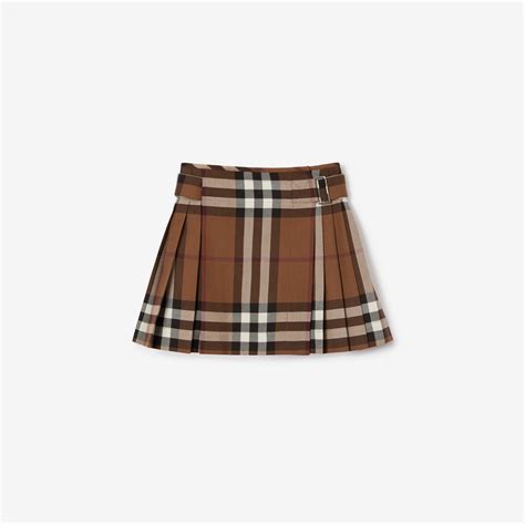 burberry check kilt|burberry pleated mini kilt.